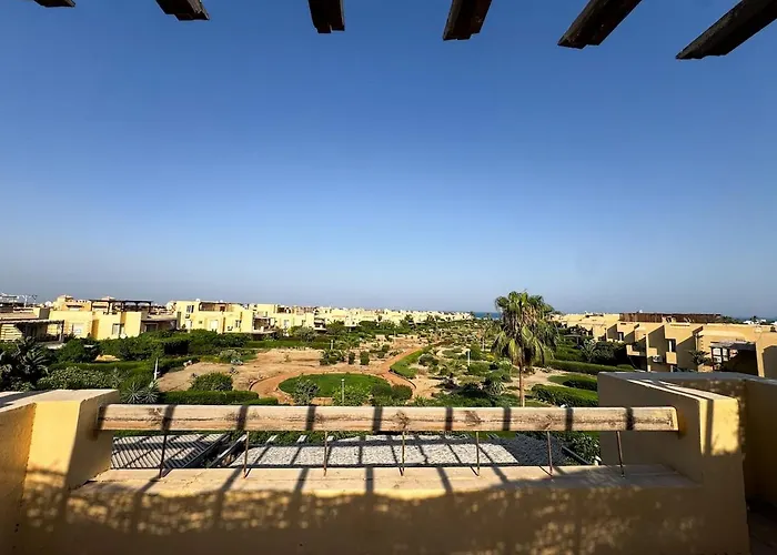 Cozy 1bdr Roof With Sea View L Einbay Sokhna Apartment